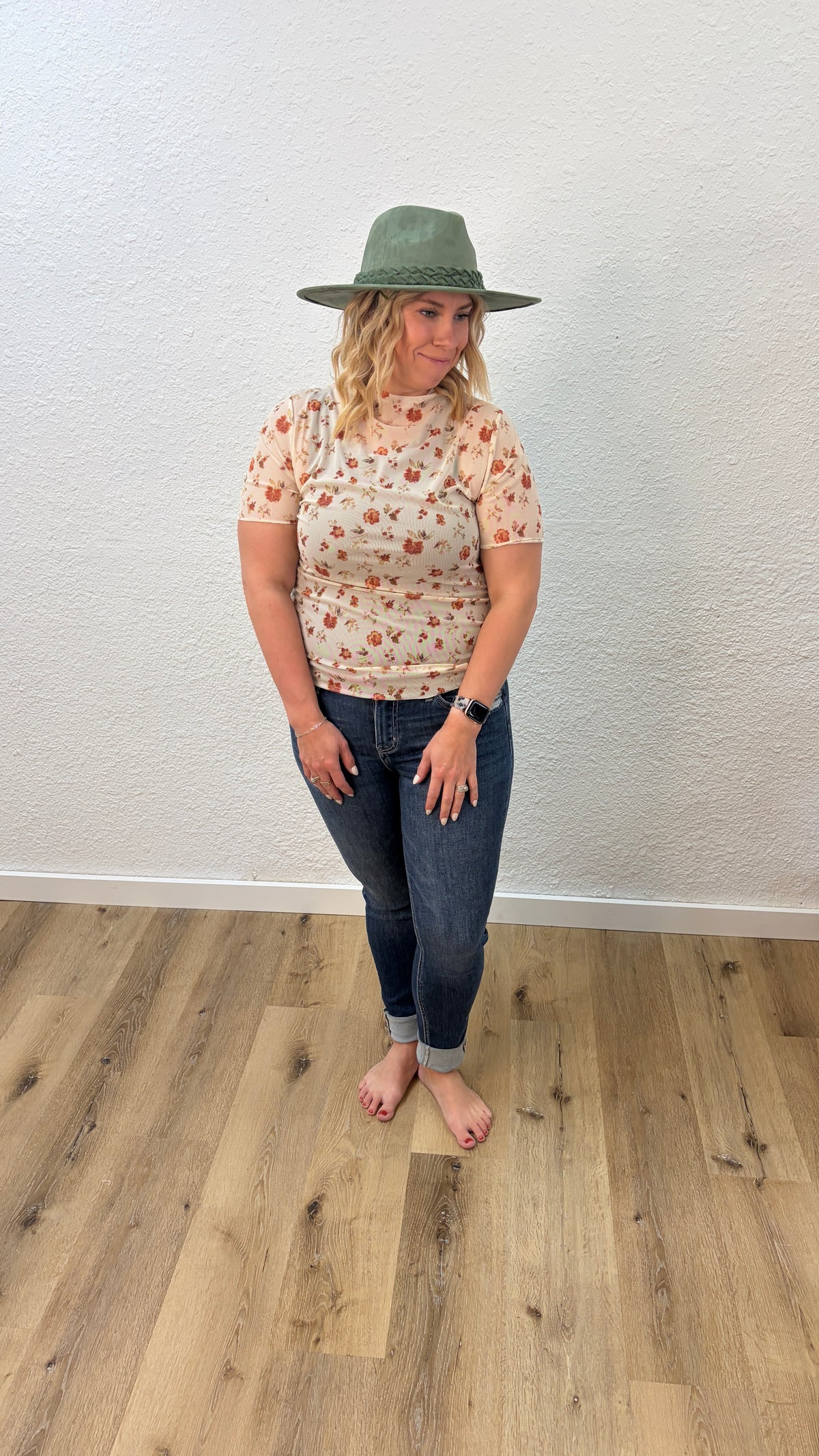 Autumn Mesh Top