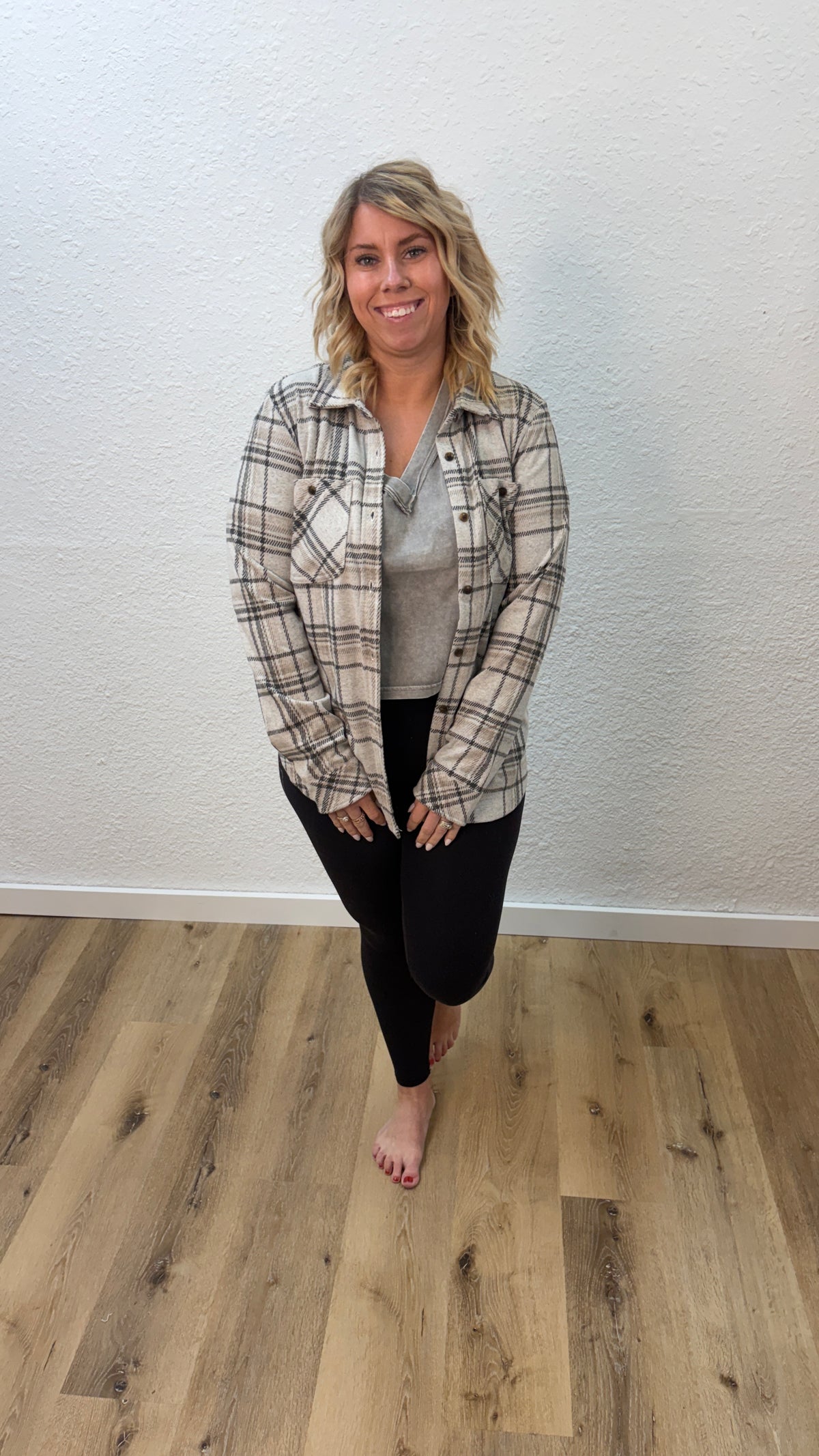 Plaid Button Up