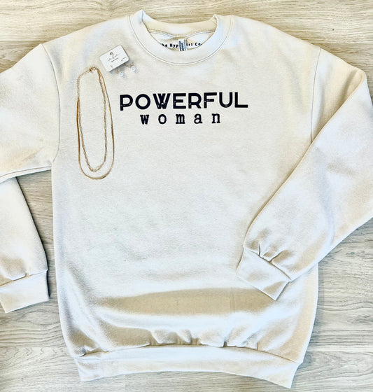 Powerful Woman Crewneck