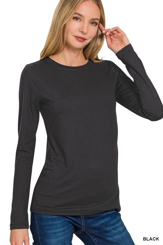 Lila Long Sleeve Basic