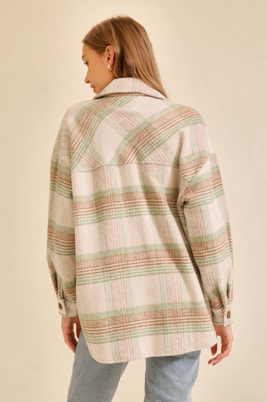 Hadley Plaid Shacket