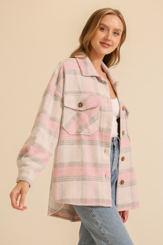 Hadley Plaid Shacket