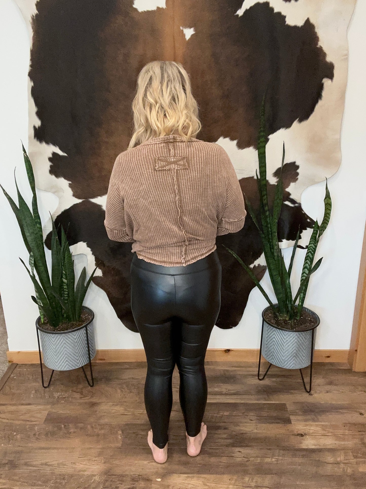 Sloan Faux Leather Leggings