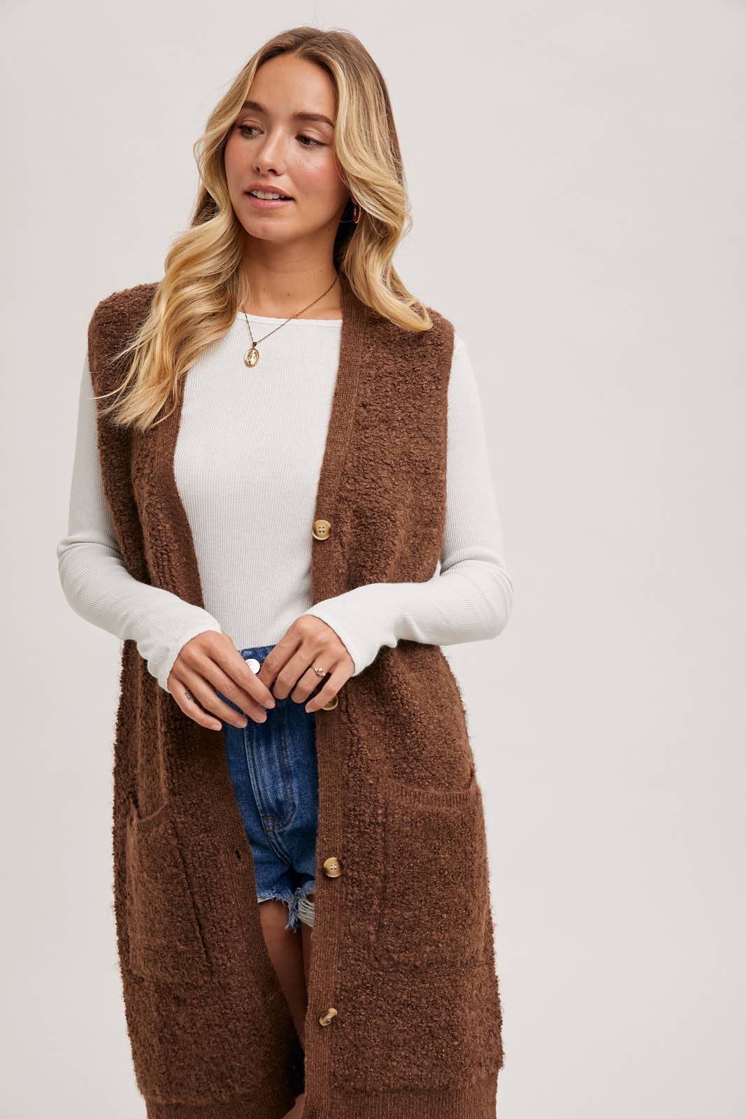 Rowan Teddy Knit Vest