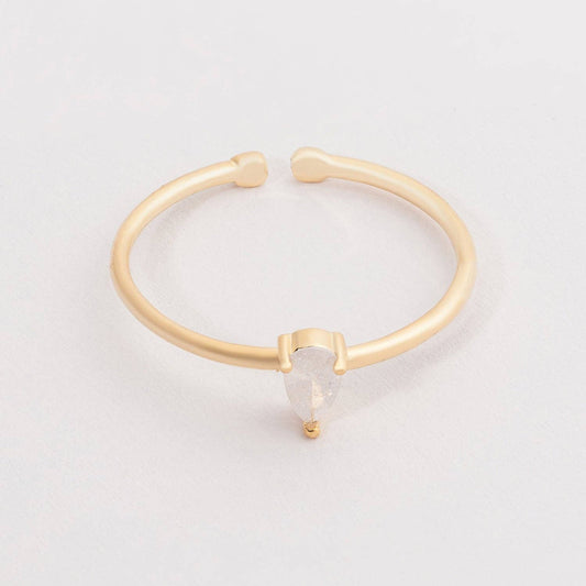 Frosted Glass Ring
