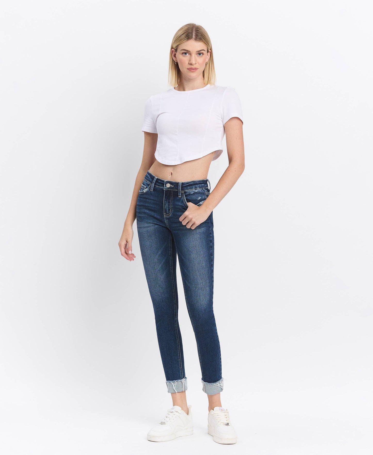 MR Dark Wash Skinnies