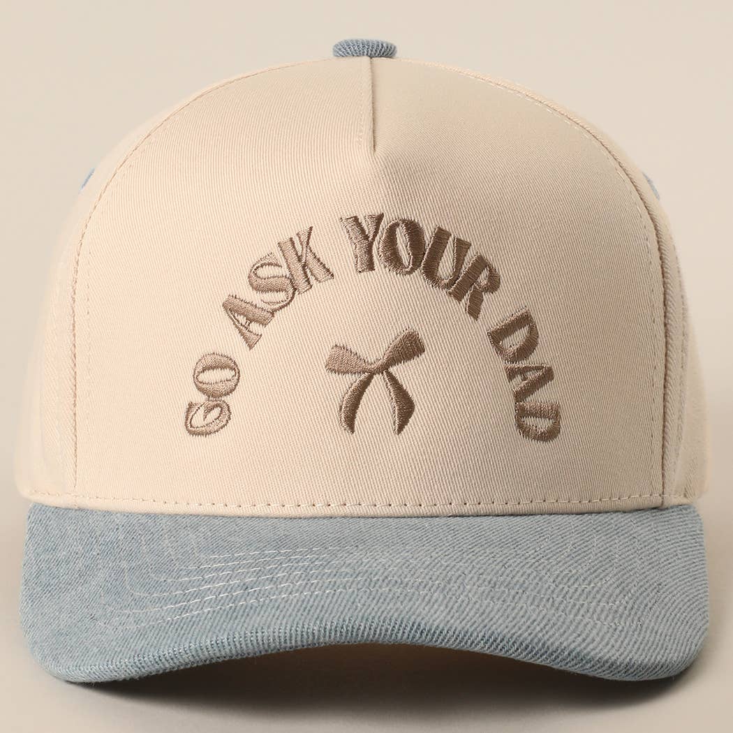 Go Ask Your Dad Trucker Hat