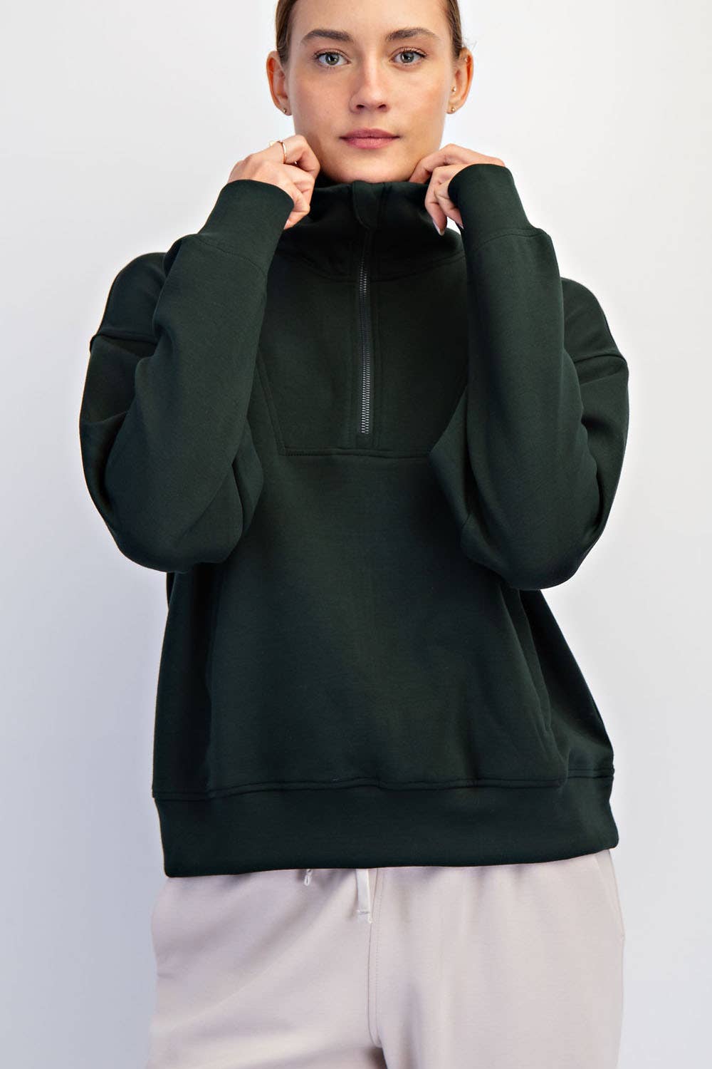 Saylor Quarter-Zip Pullover