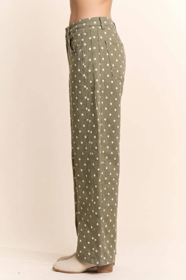 HR Polka Dot Barrel Pants