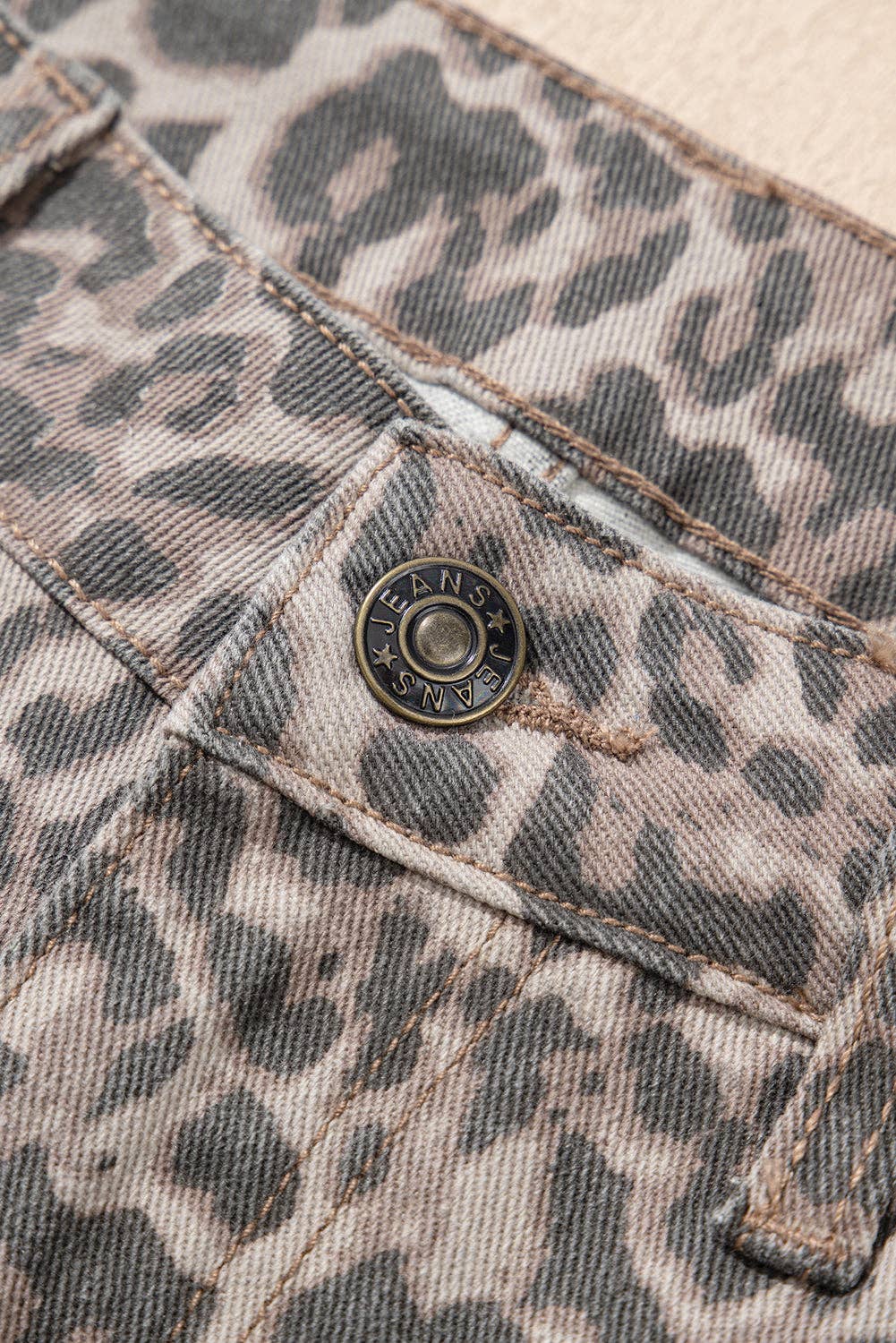 Leopard HR Denim
