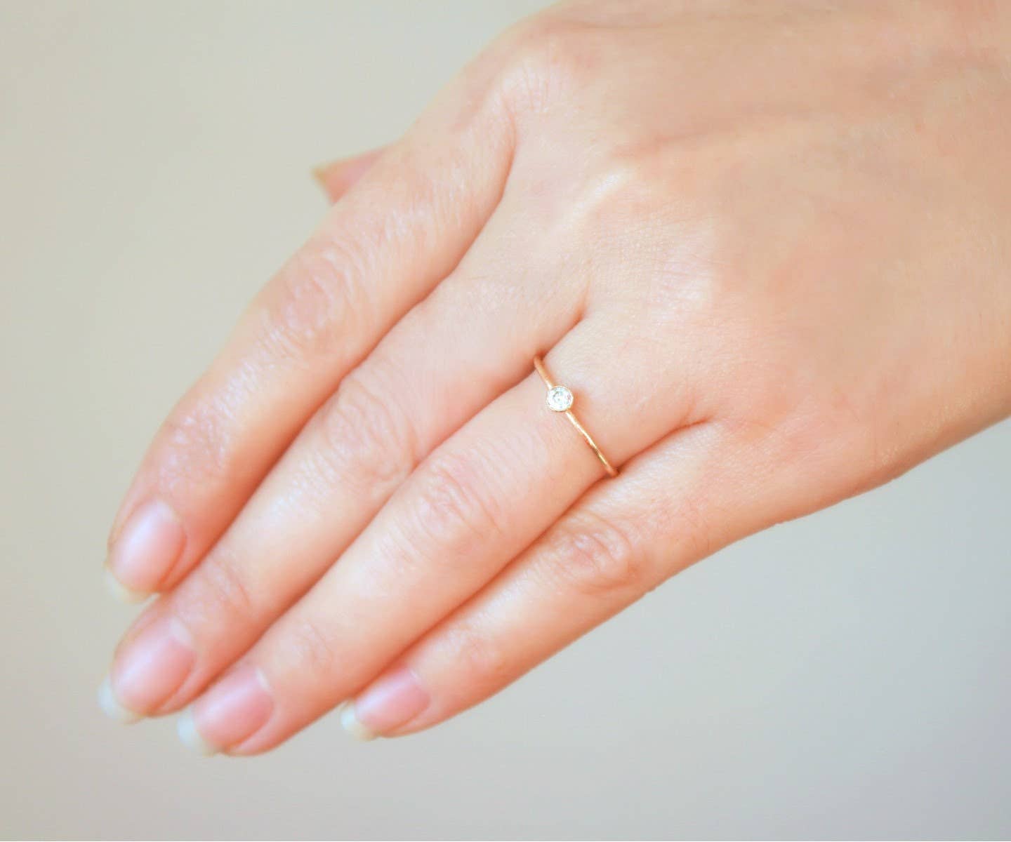 Gold Stacking Ring