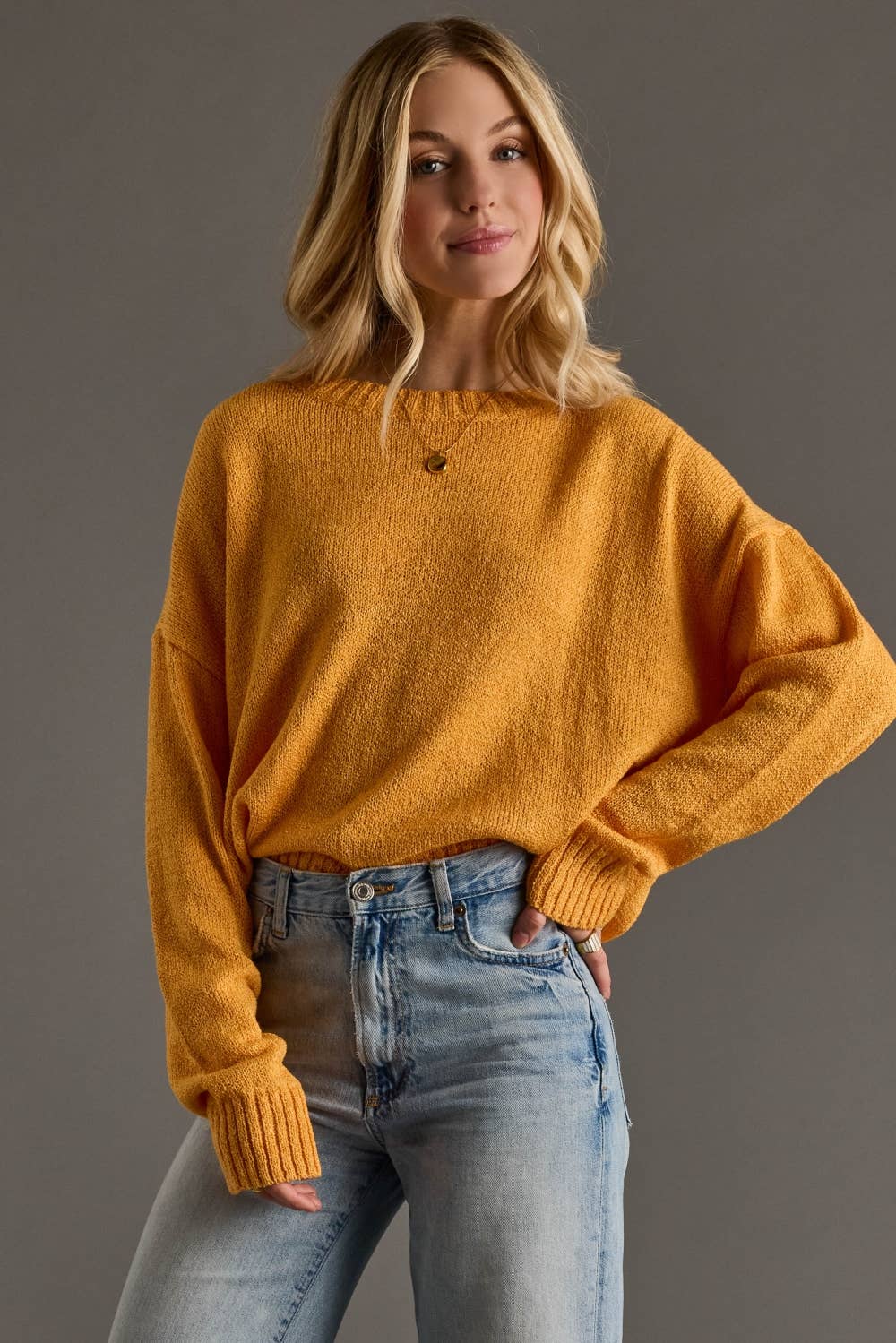 Marigold Lightweight Sweater