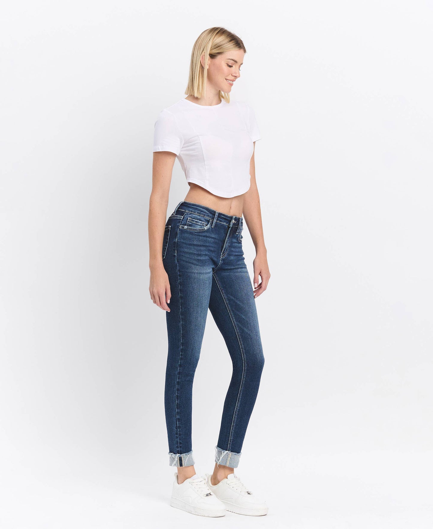 MR Dark Wash Skinnies