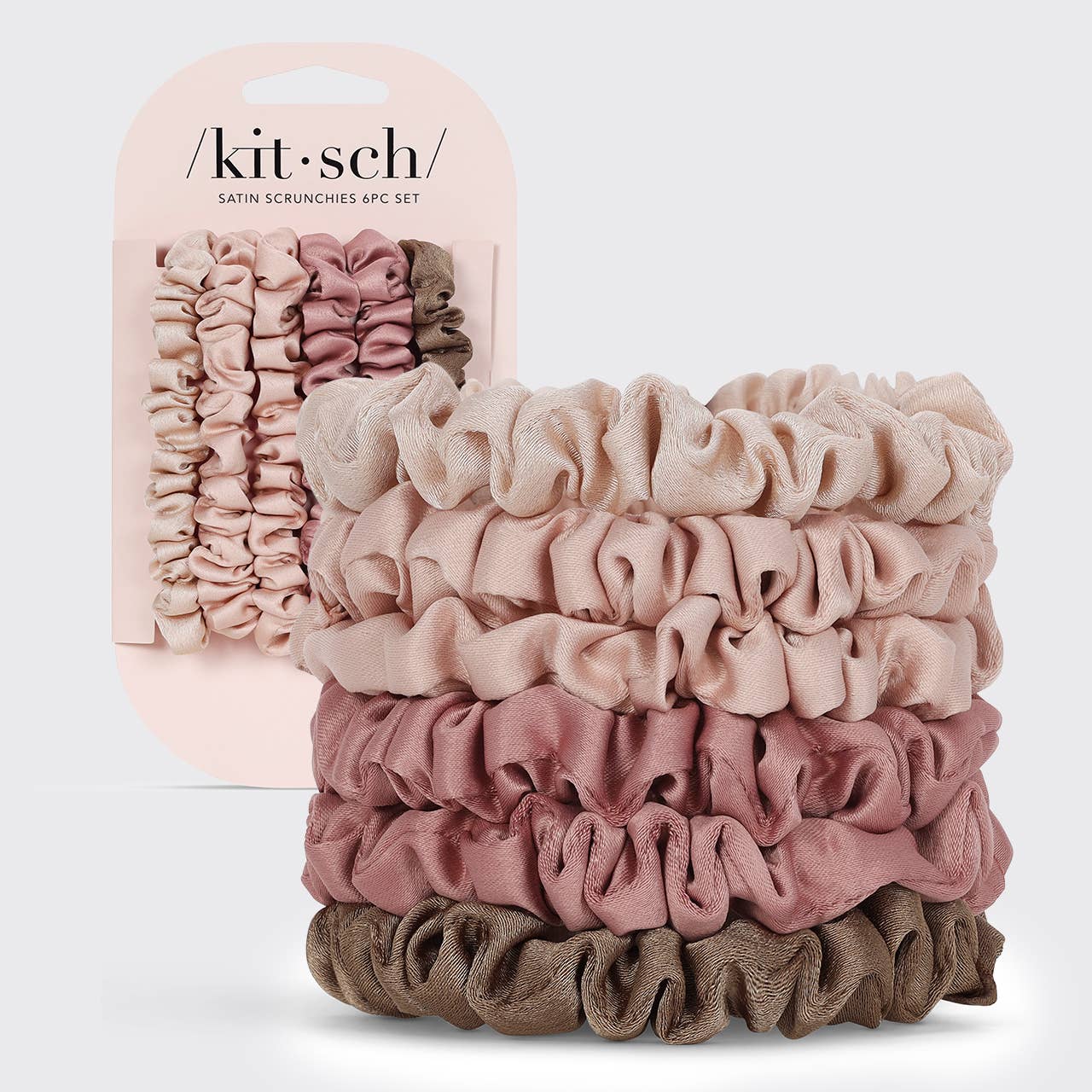 Ultra Petite Satin Scrunchies