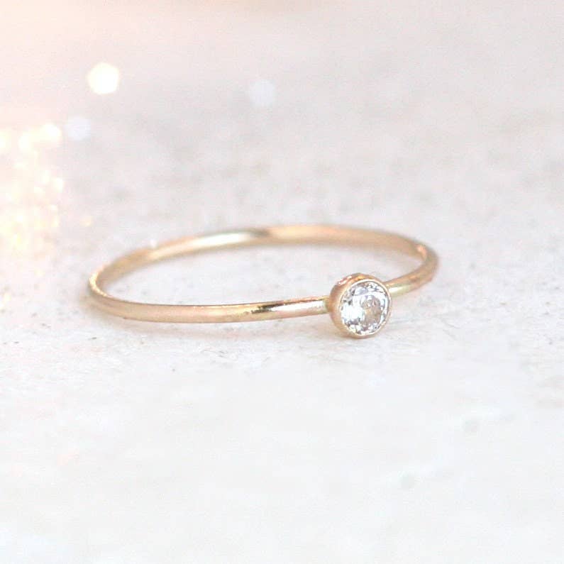 Gold Stacking Ring