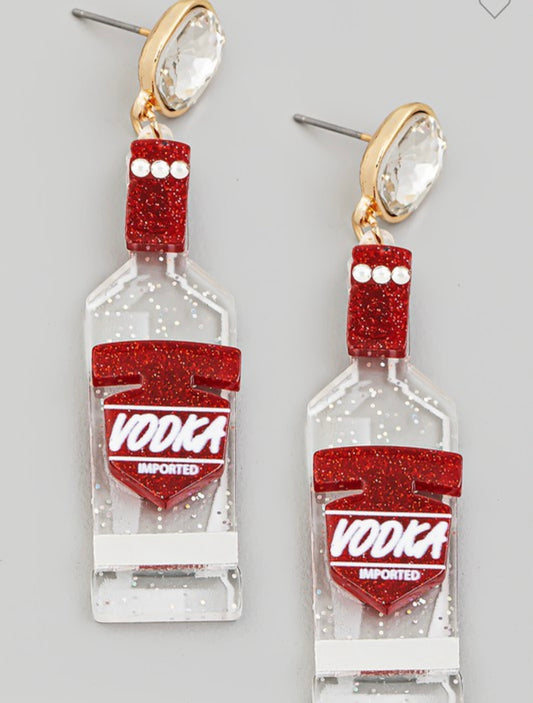 Vodka Earrings