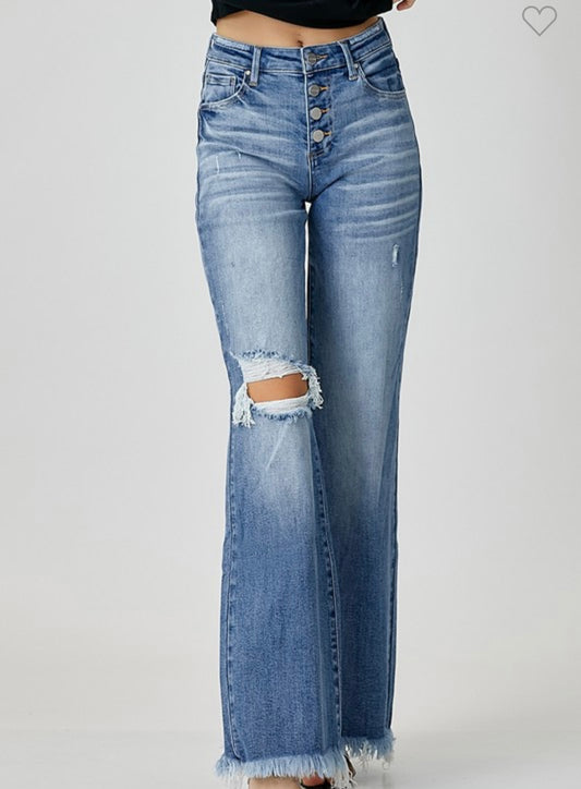 Hanna Wide Leg Jean